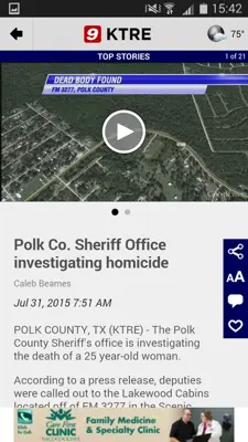 KTRE News android App screenshot 9